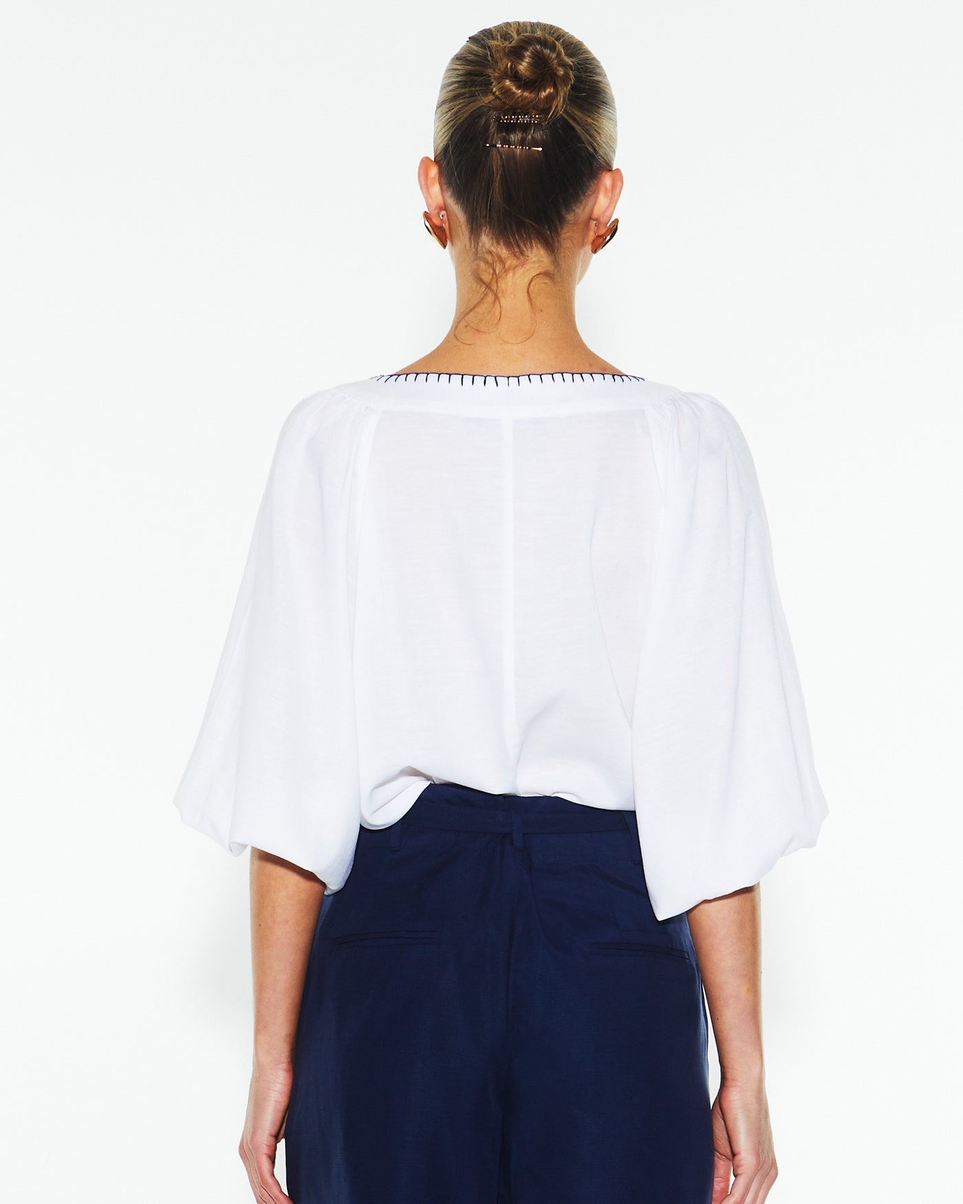 Fate+Becker Showcase Top - White