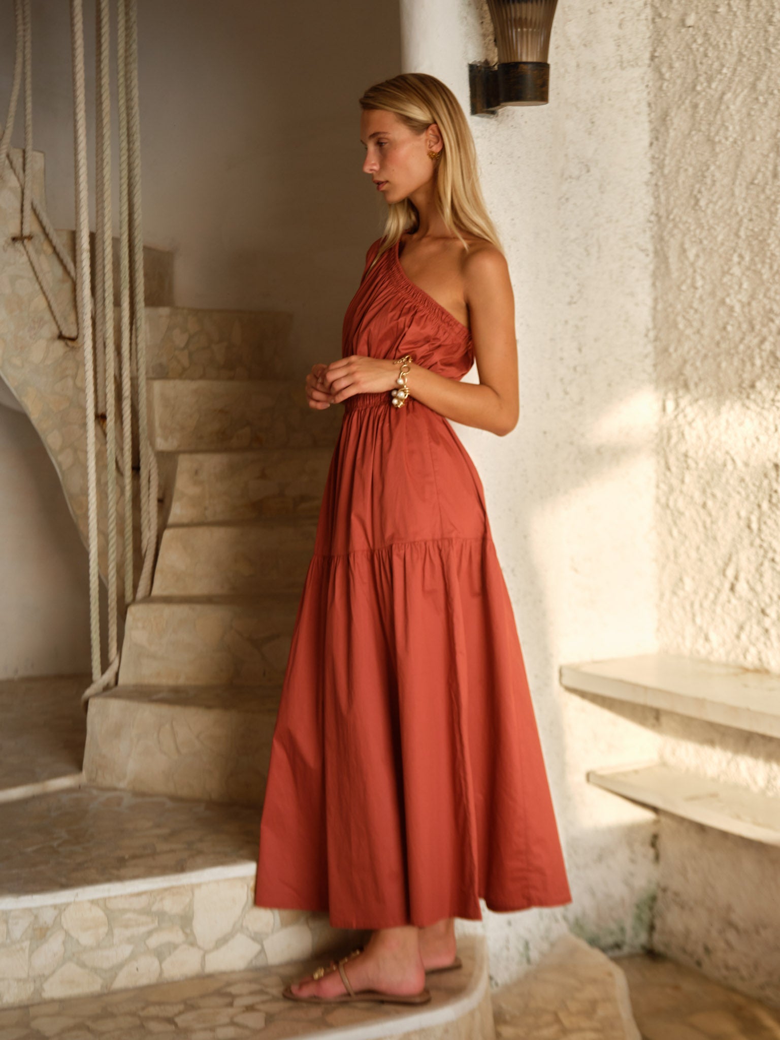 Fate+Becker Seraphina Maxi Dress - Red Clay