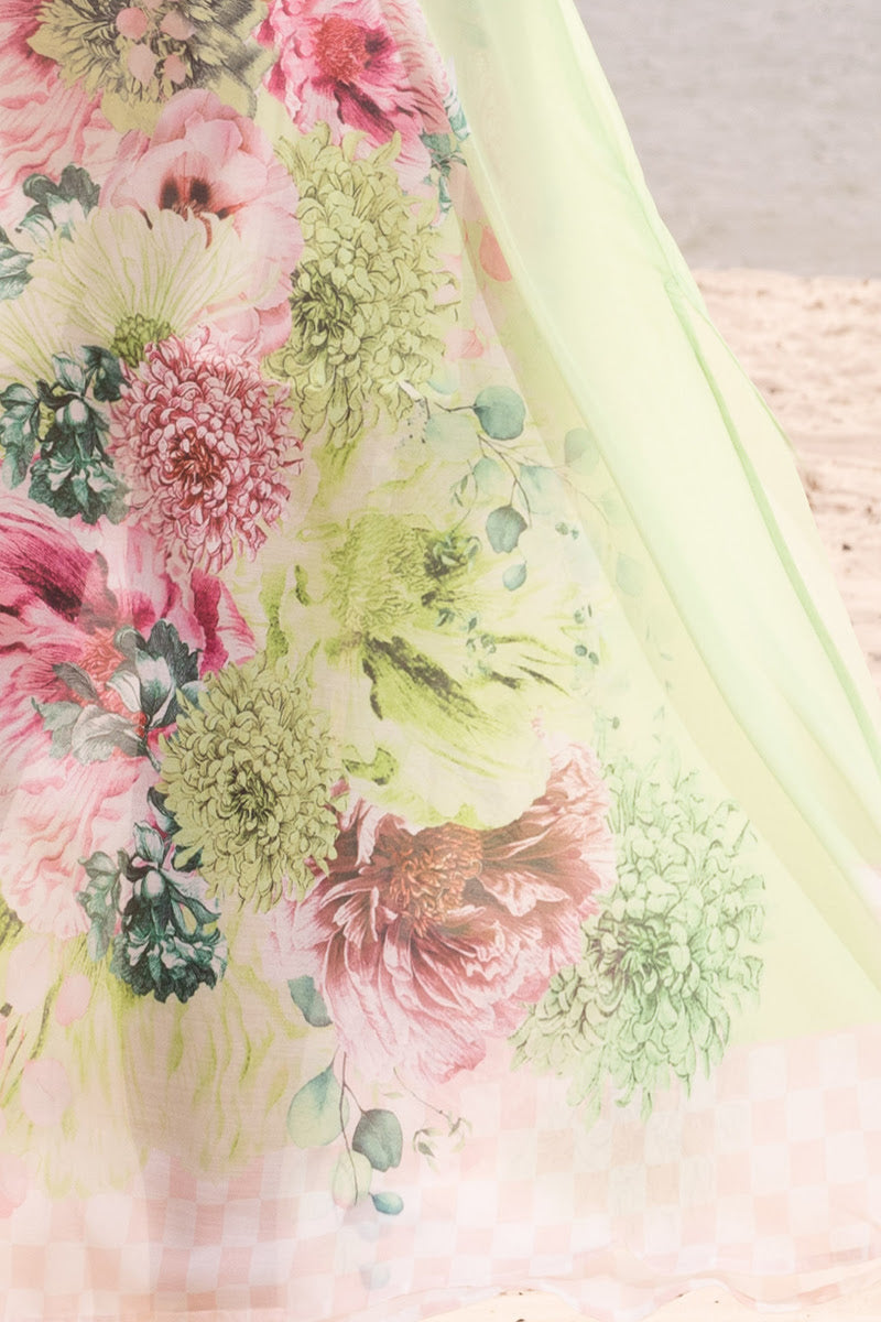 Mia Milani Sorbet Symphony Maxi Skirt