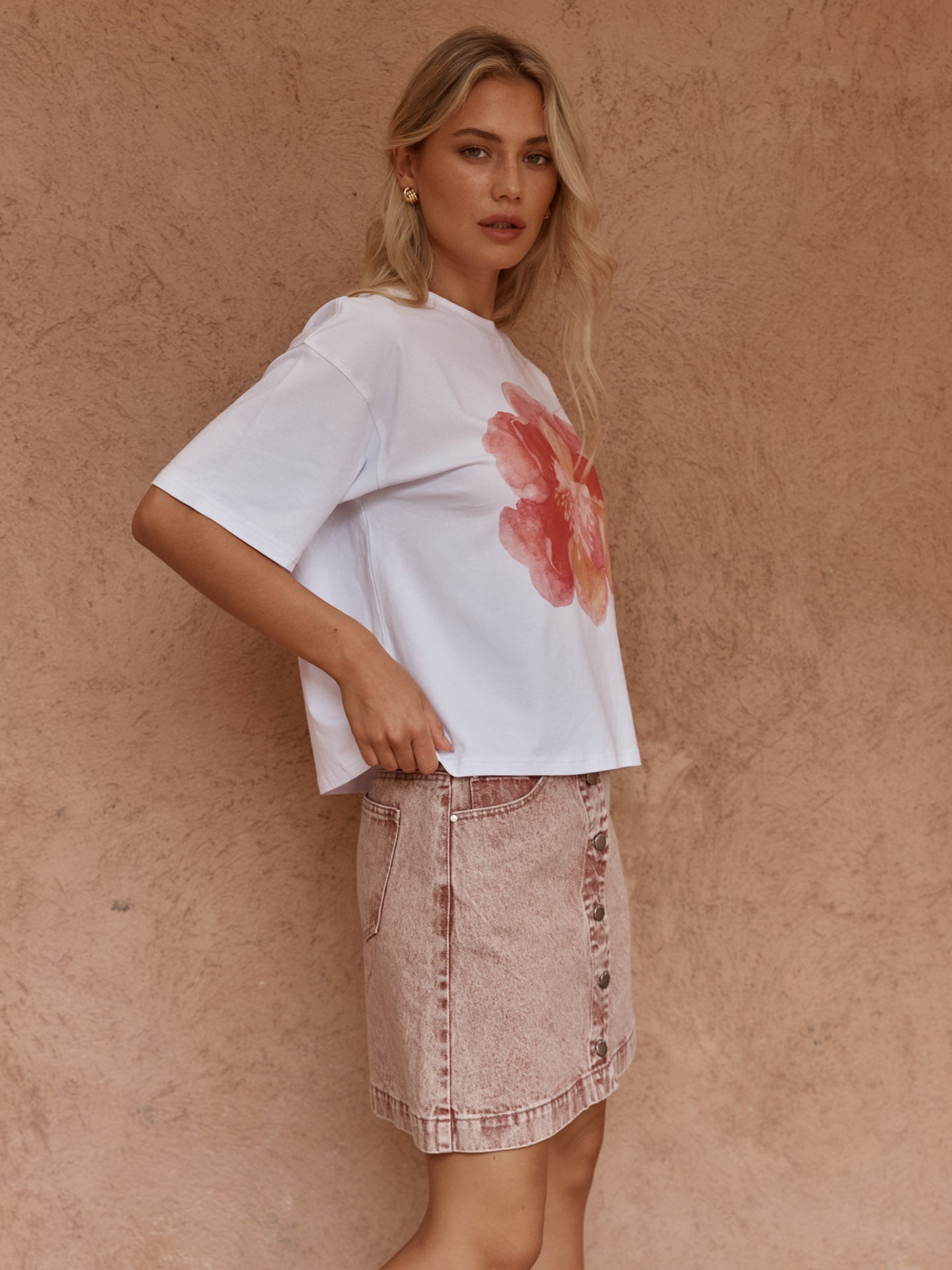 Sass Salore Printed - Peony Print