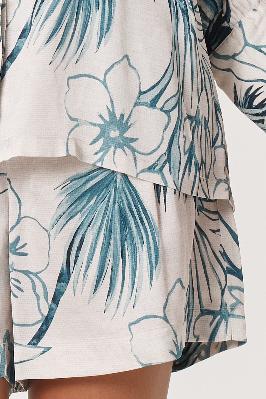 Fate+Becker Solstice Palms Short - Palm Print