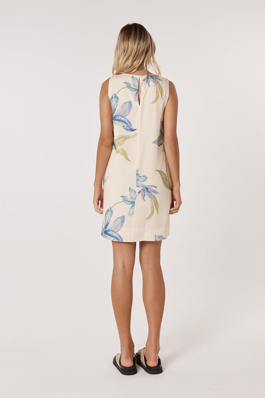 Fate+Becker Anthea Shift Dress - White Floral