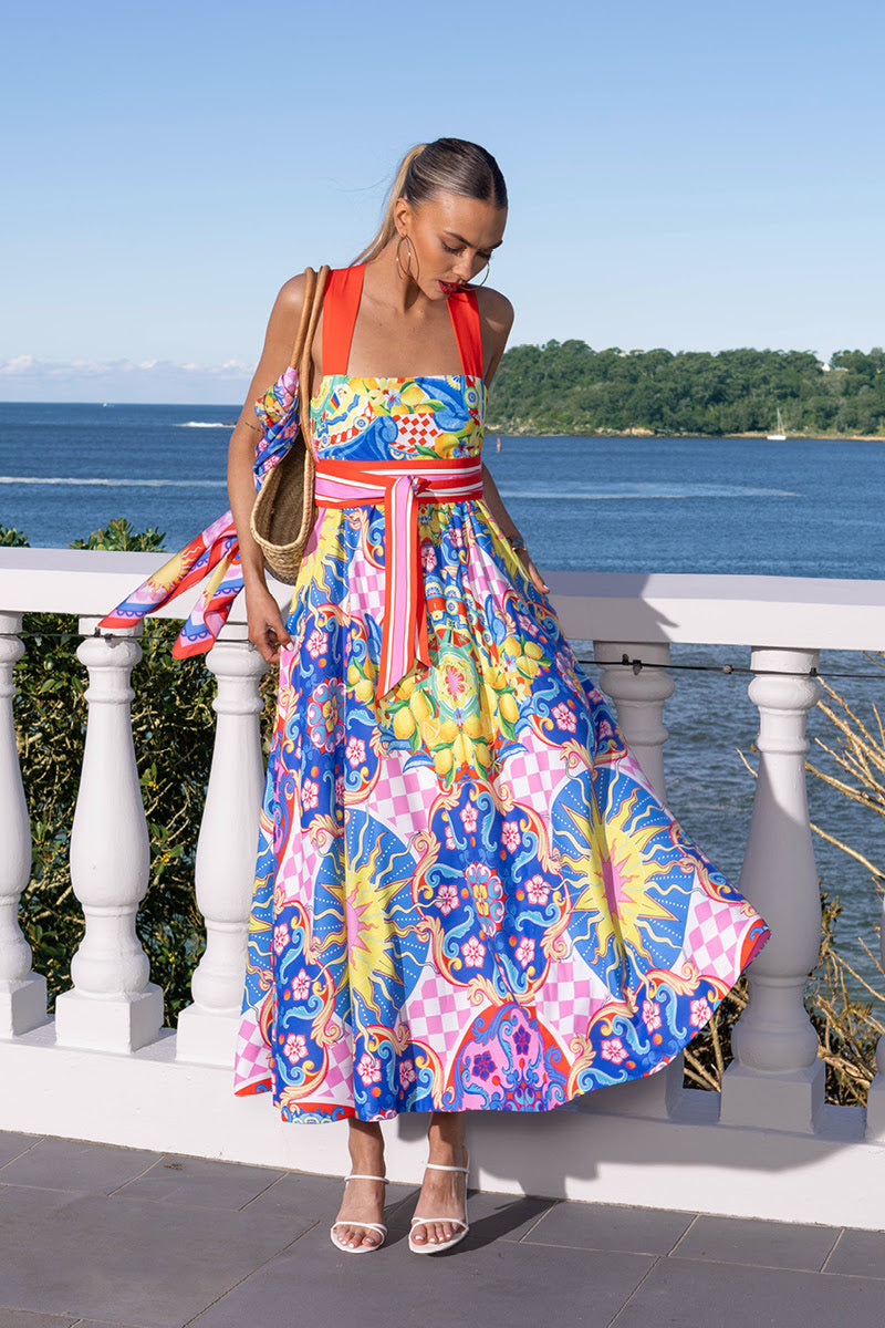 Mia Milani Summer Sicily Maxi Dress