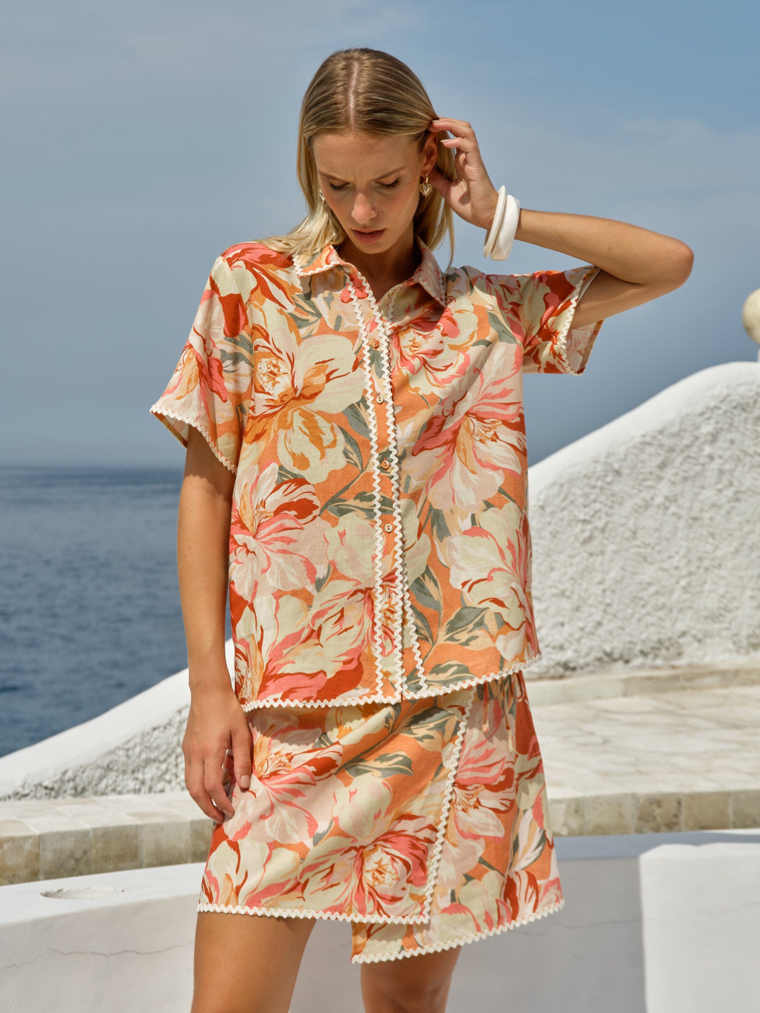 Fate+Becker Collette Shirt - Petal
