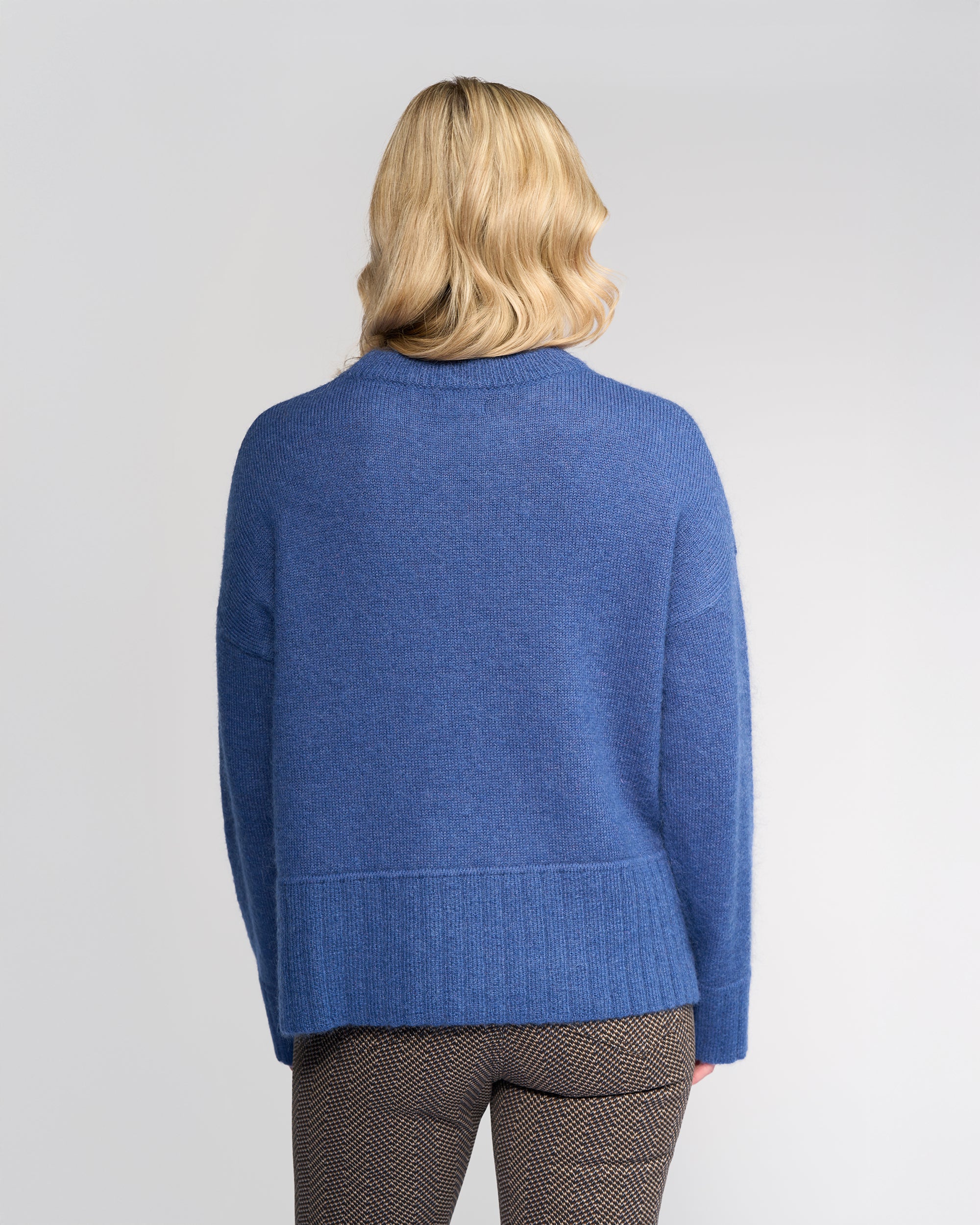 Vassalli Orbit Sweater - Denim Blue
