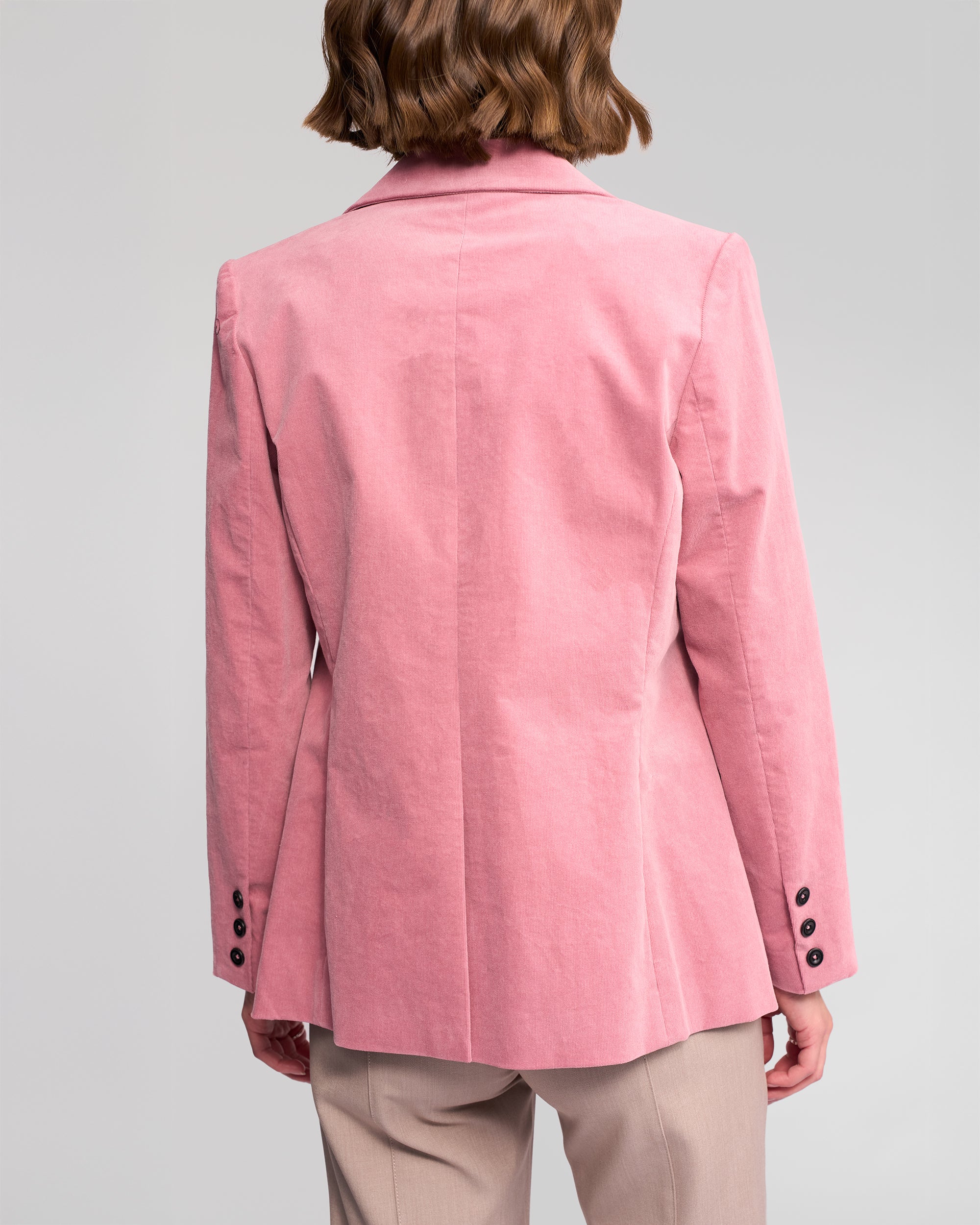 Vassalli Gallery Blazer - Dusty Pink