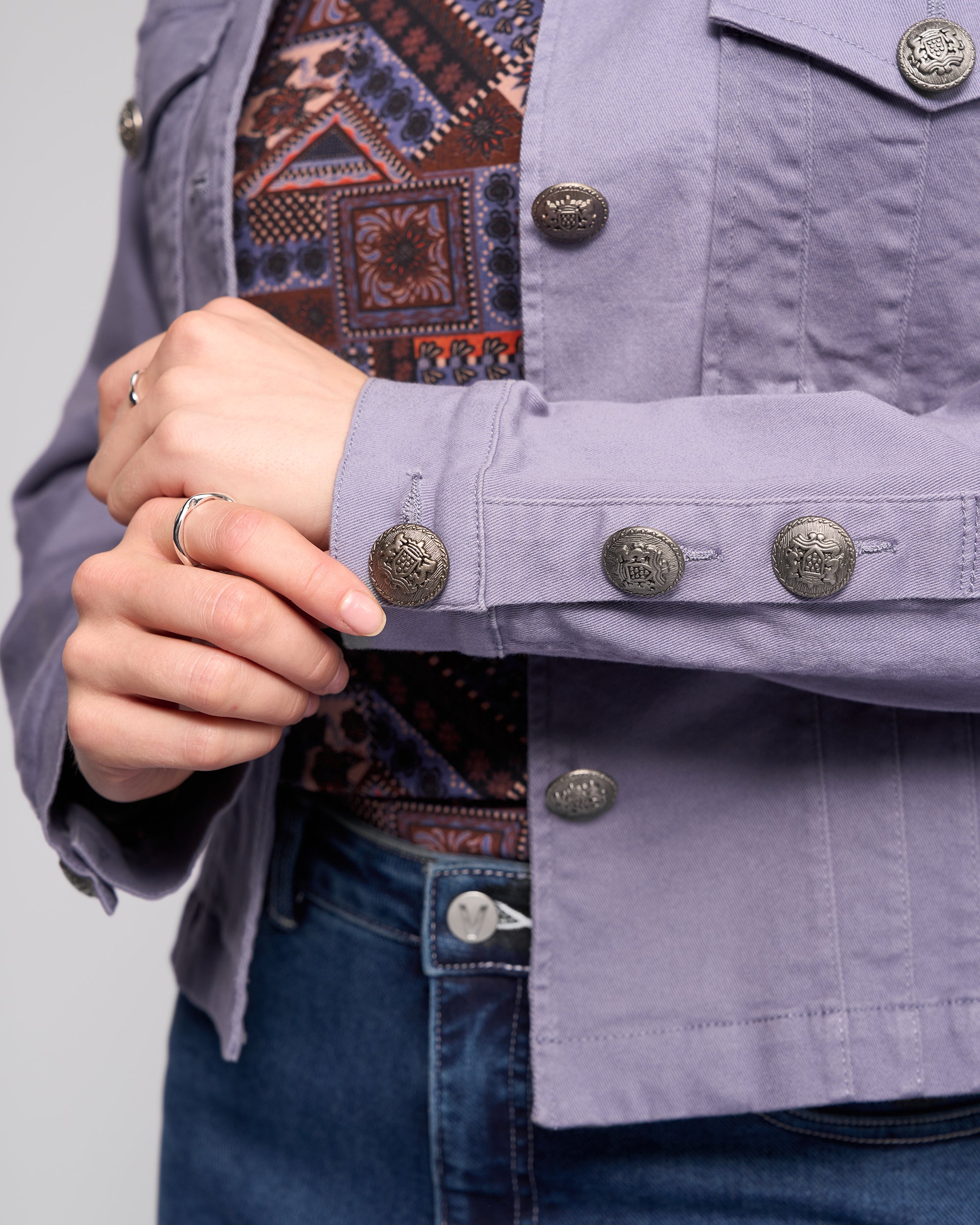 Vassalli Satellite Jacket - Denim Blue