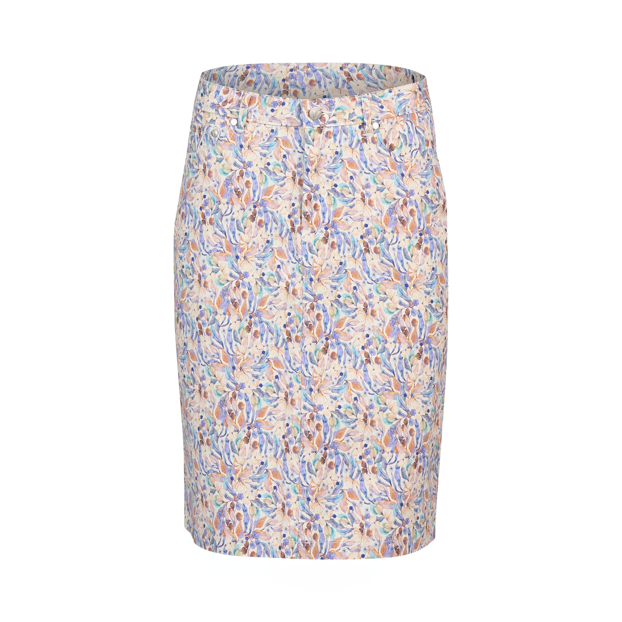 Vassalli Printed Skirt - Amalfi