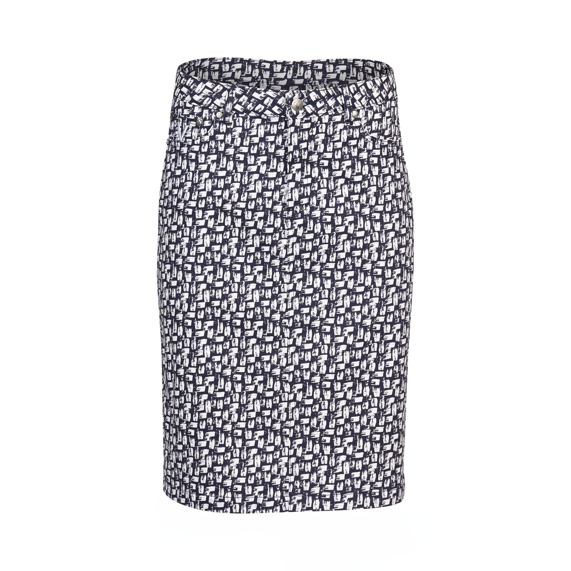 Vassalli Printed Skirt - Cove