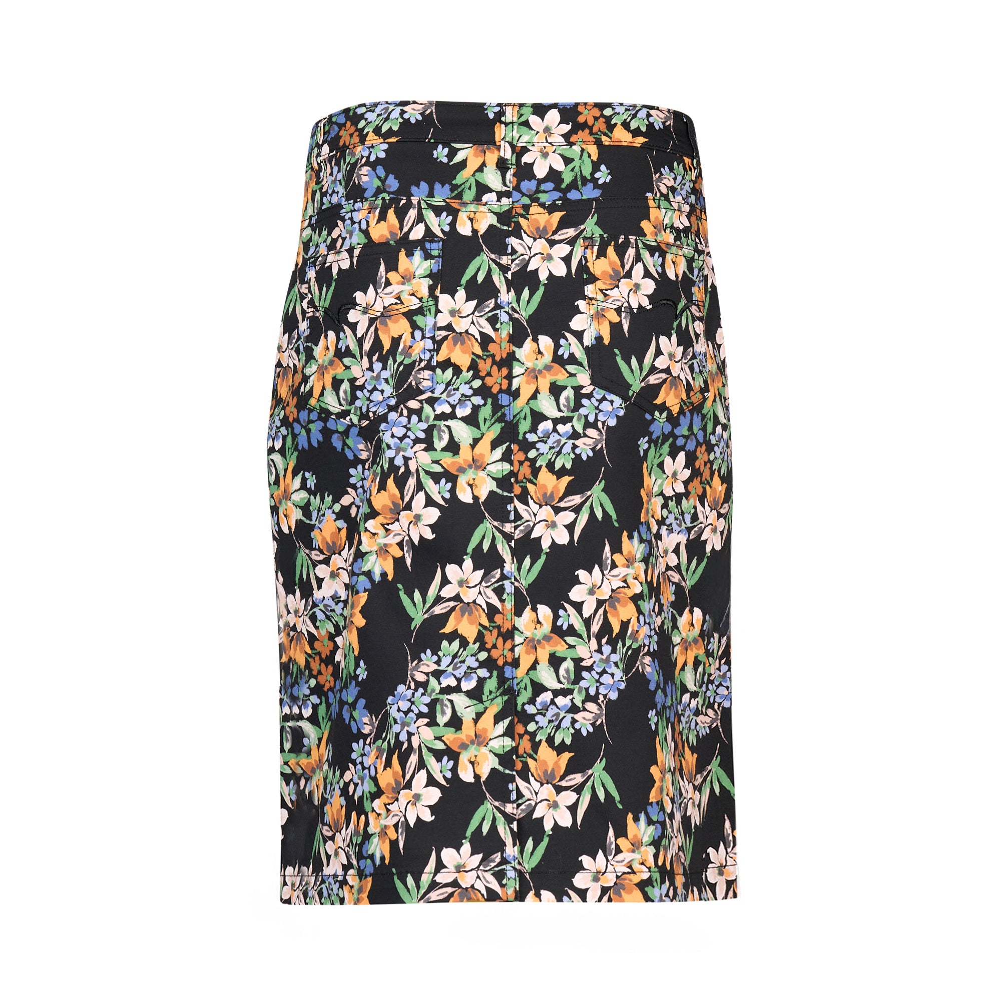 Vassalli Printed Skirt - Grove