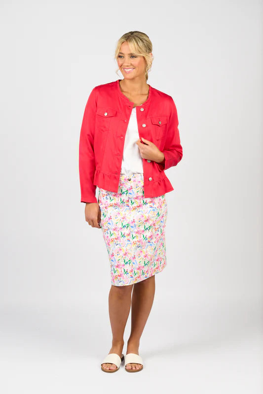 Vassalli Printed Skirt - Porto