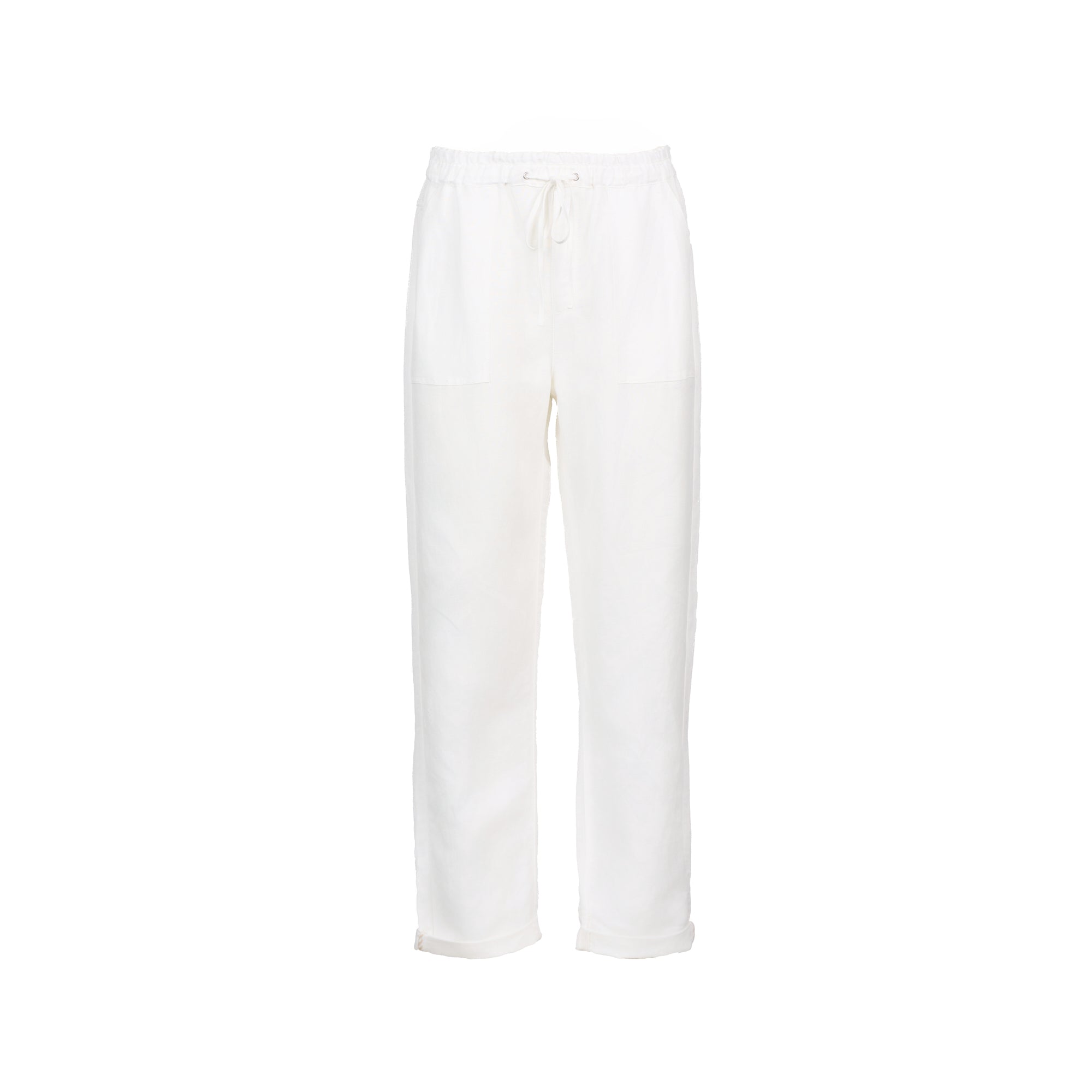 Vassalli Slim Leg Ankle Grazer Jean - White