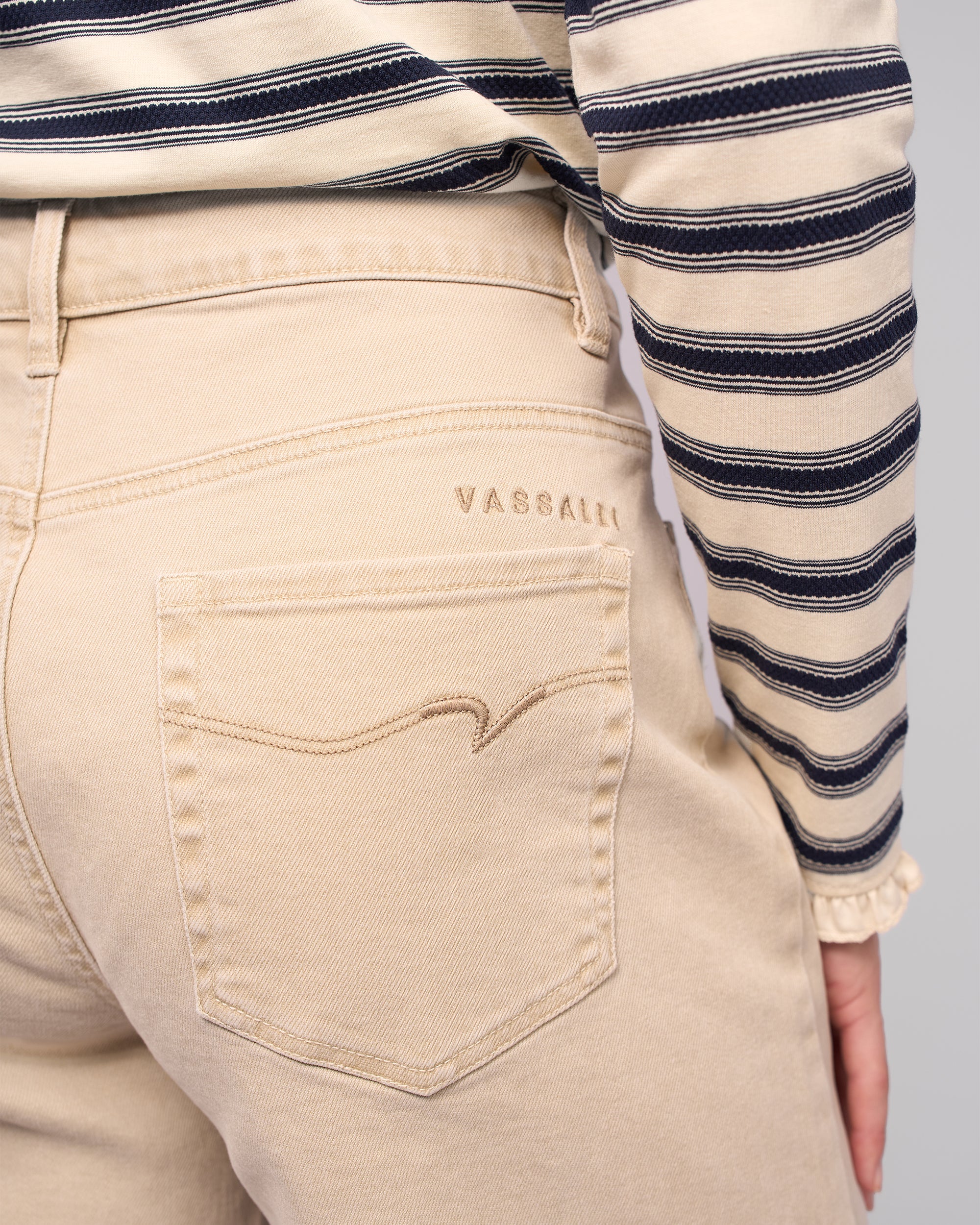 Vassalli Alley Jean - Oat Denim