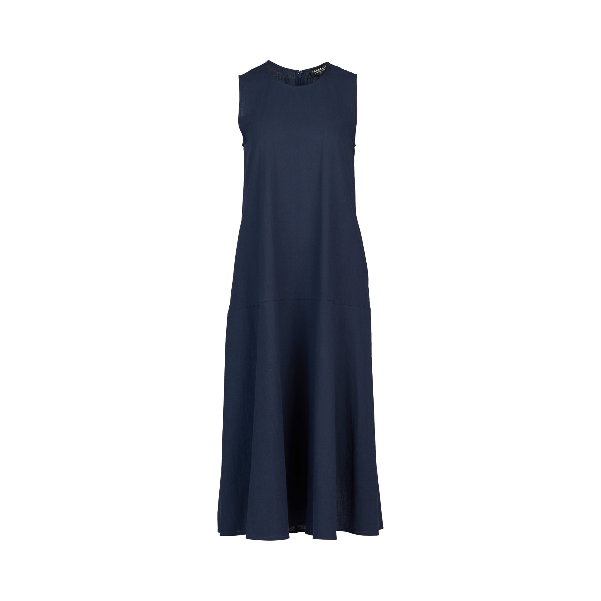 Vassalli Midi Sleeveless Dress - Ink