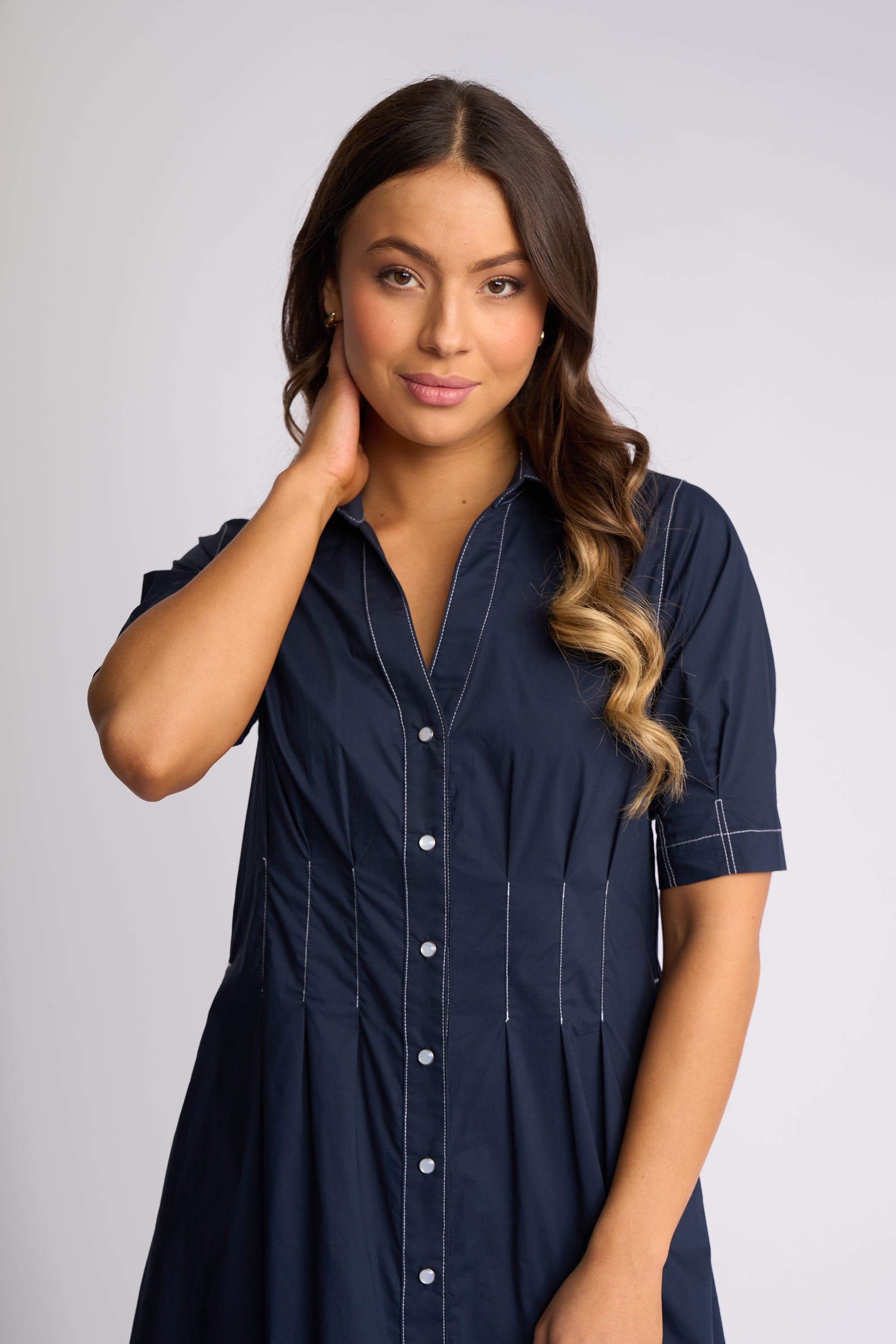 Vassalli Addie Dress - Ink