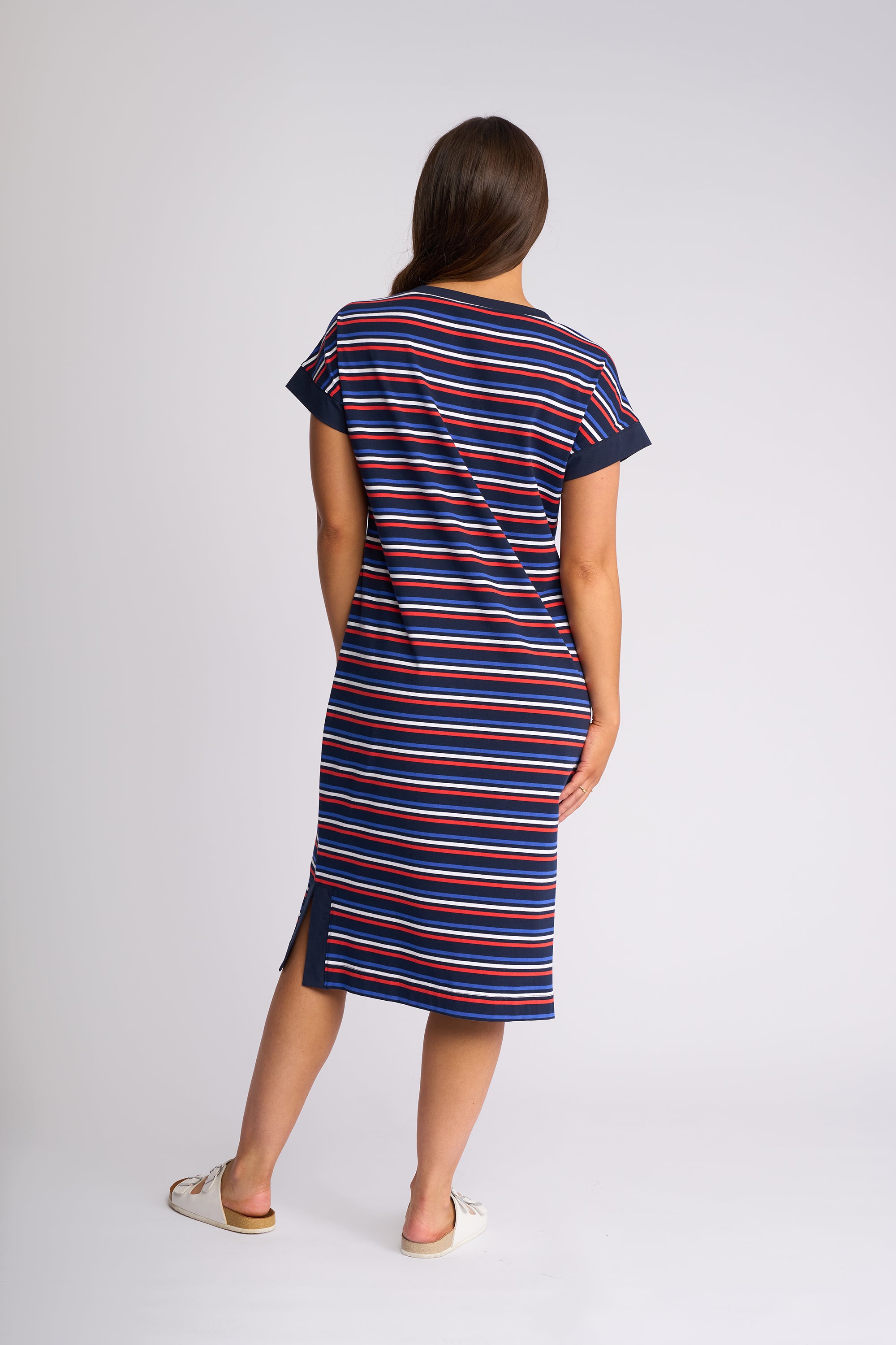 Vassalli Verona Dress - Mixed Stripe