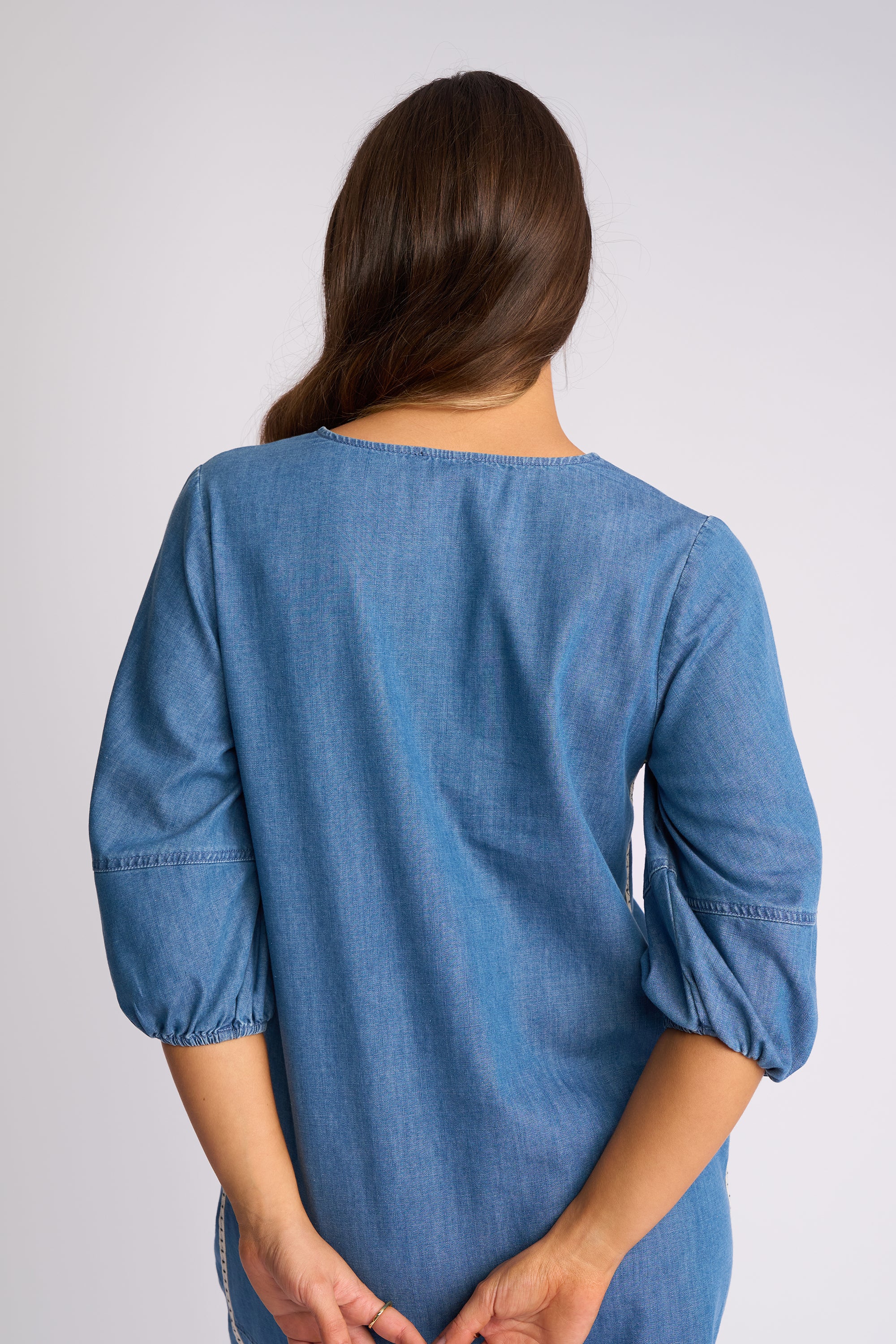Vassalli Nevada Dress - Surf Blue