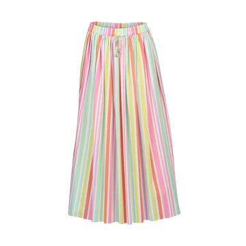 Vassalli Elastic Waist Maxi Skirt - Cabana