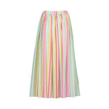 Vassalli Elastic Waist Maxi Skirt - Cabana