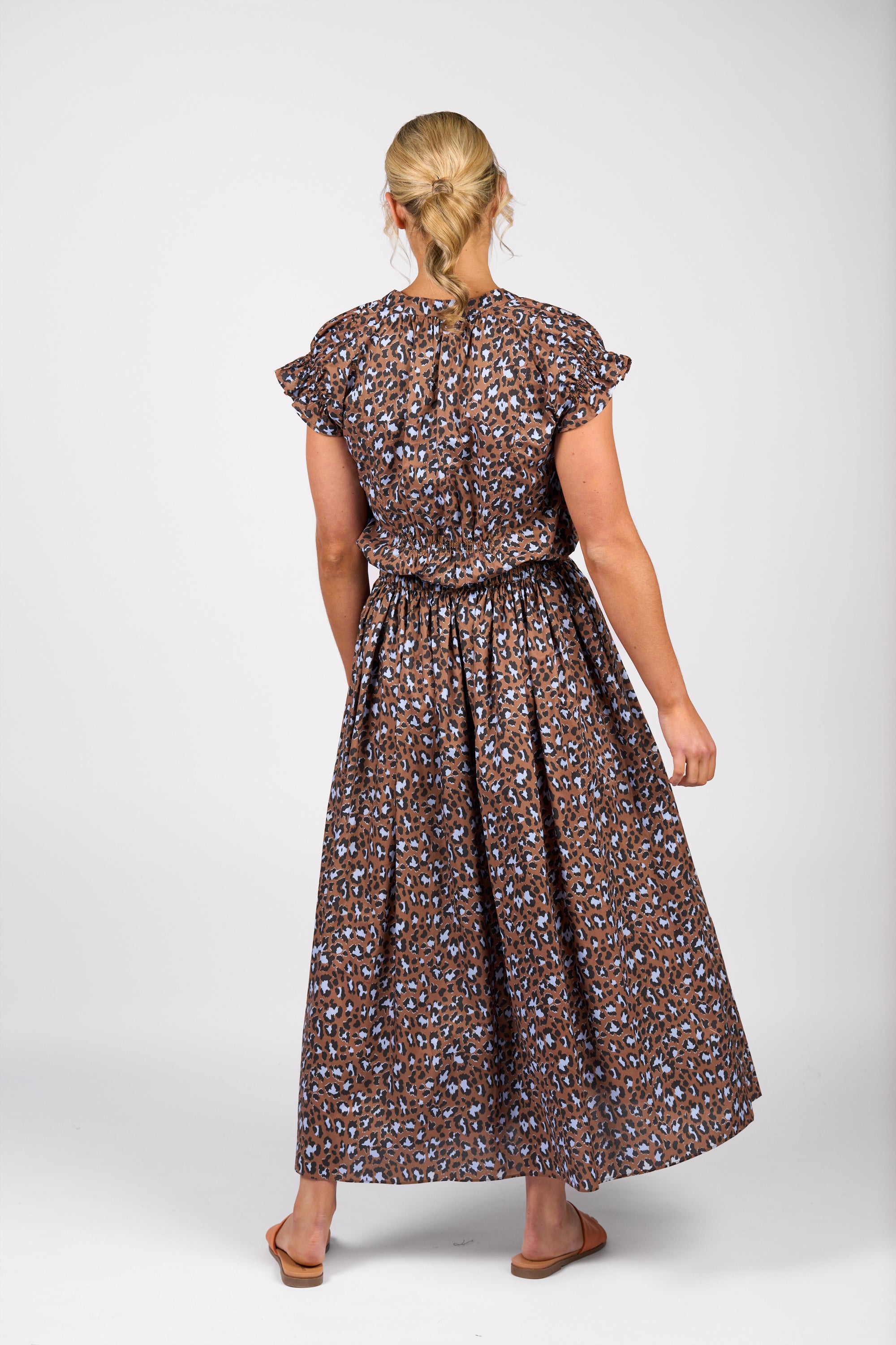 Vassalli Elastic Waist Maxi Skirt - Nala