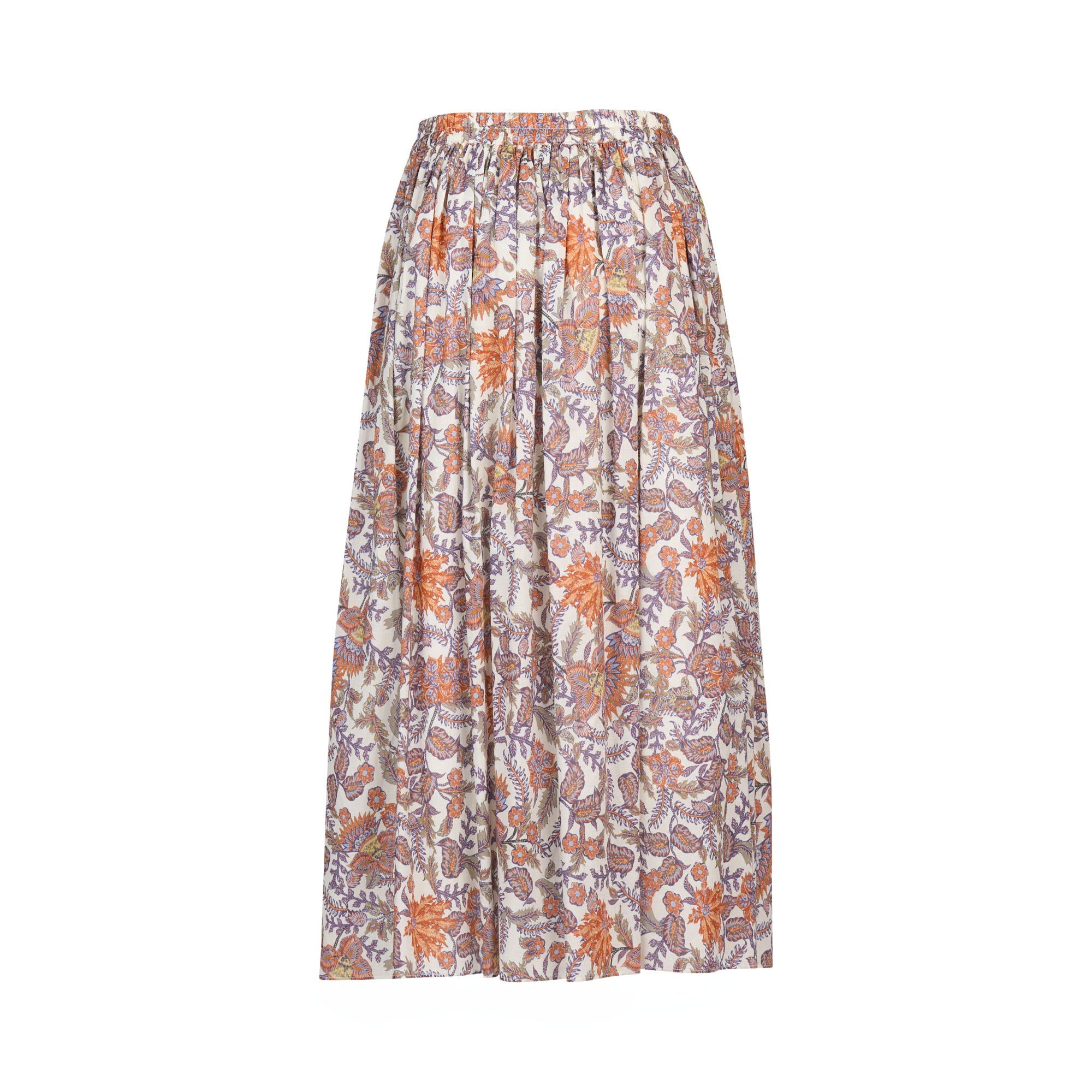 Vassalli Elastic Waist Maxi Skirt - Tuscany