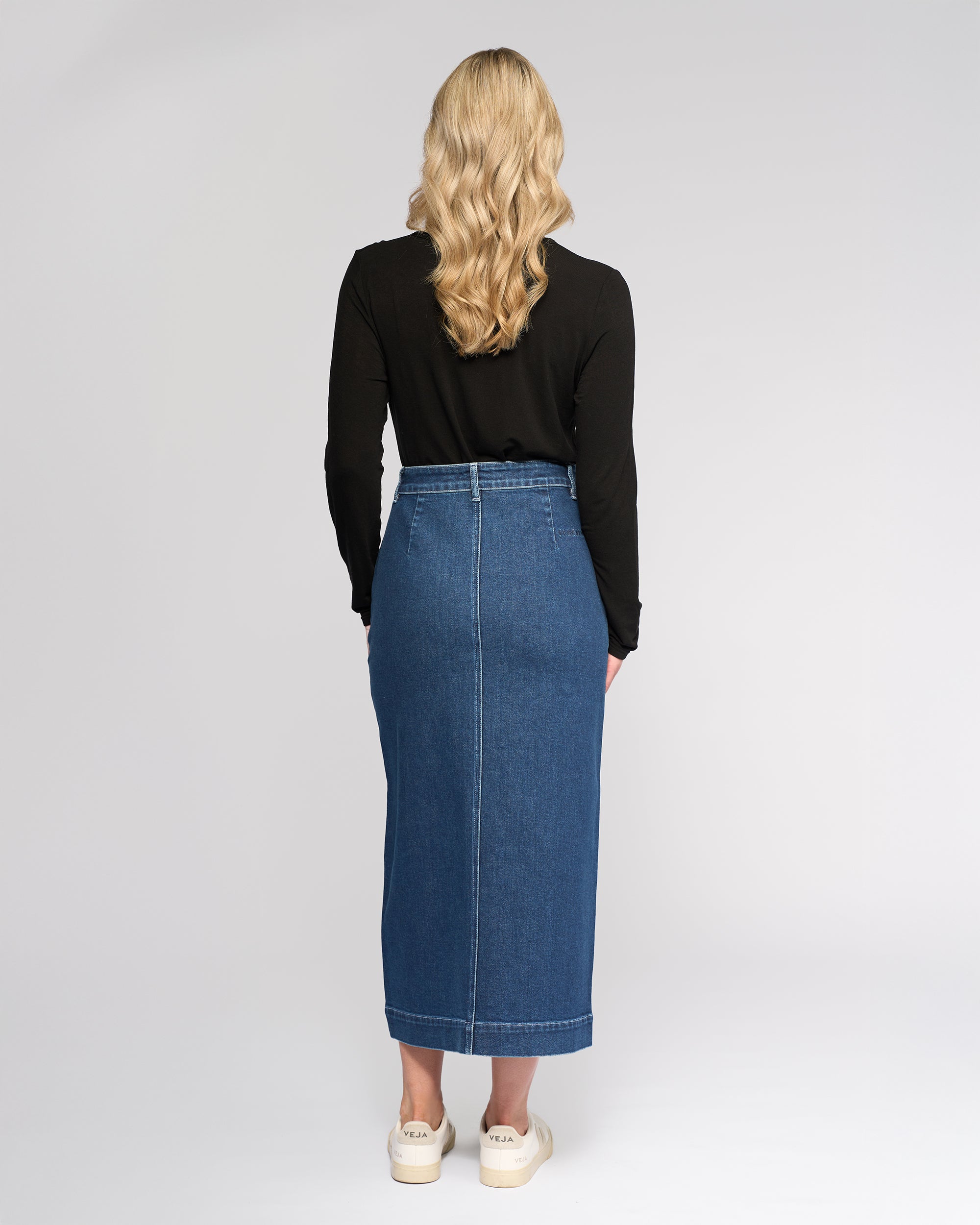 Vassalli Rook Skirt - Dark Blue