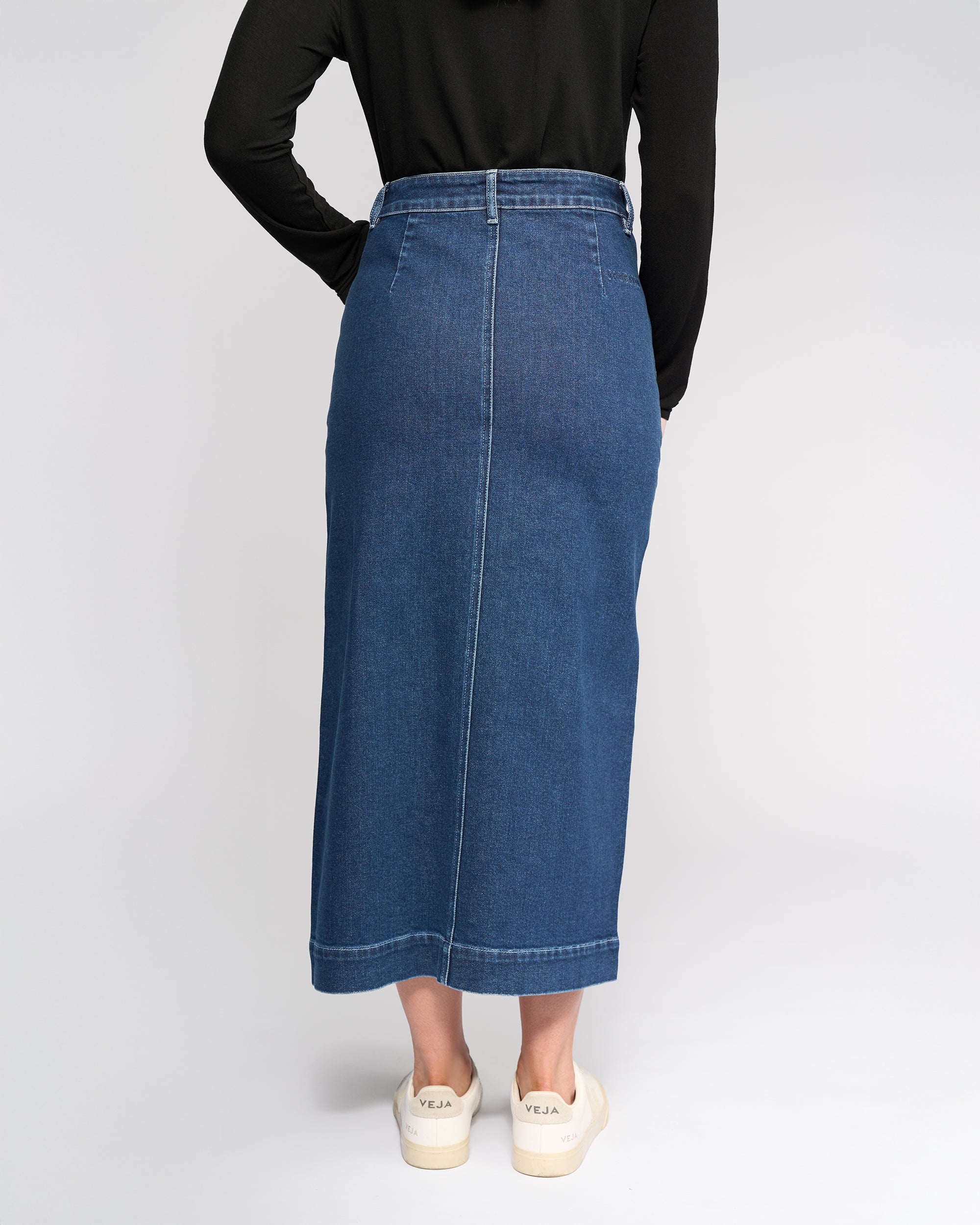 Vassalli Rook Skirt - Dark Blue