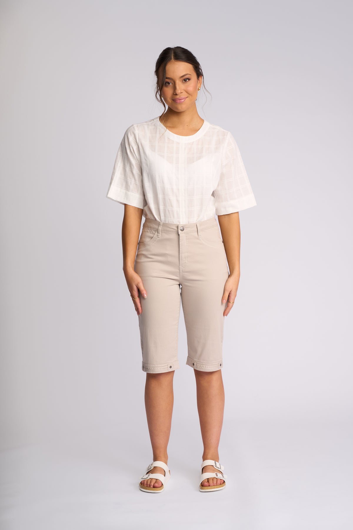 Vassalli Plain Straight Leg Short - Pumice