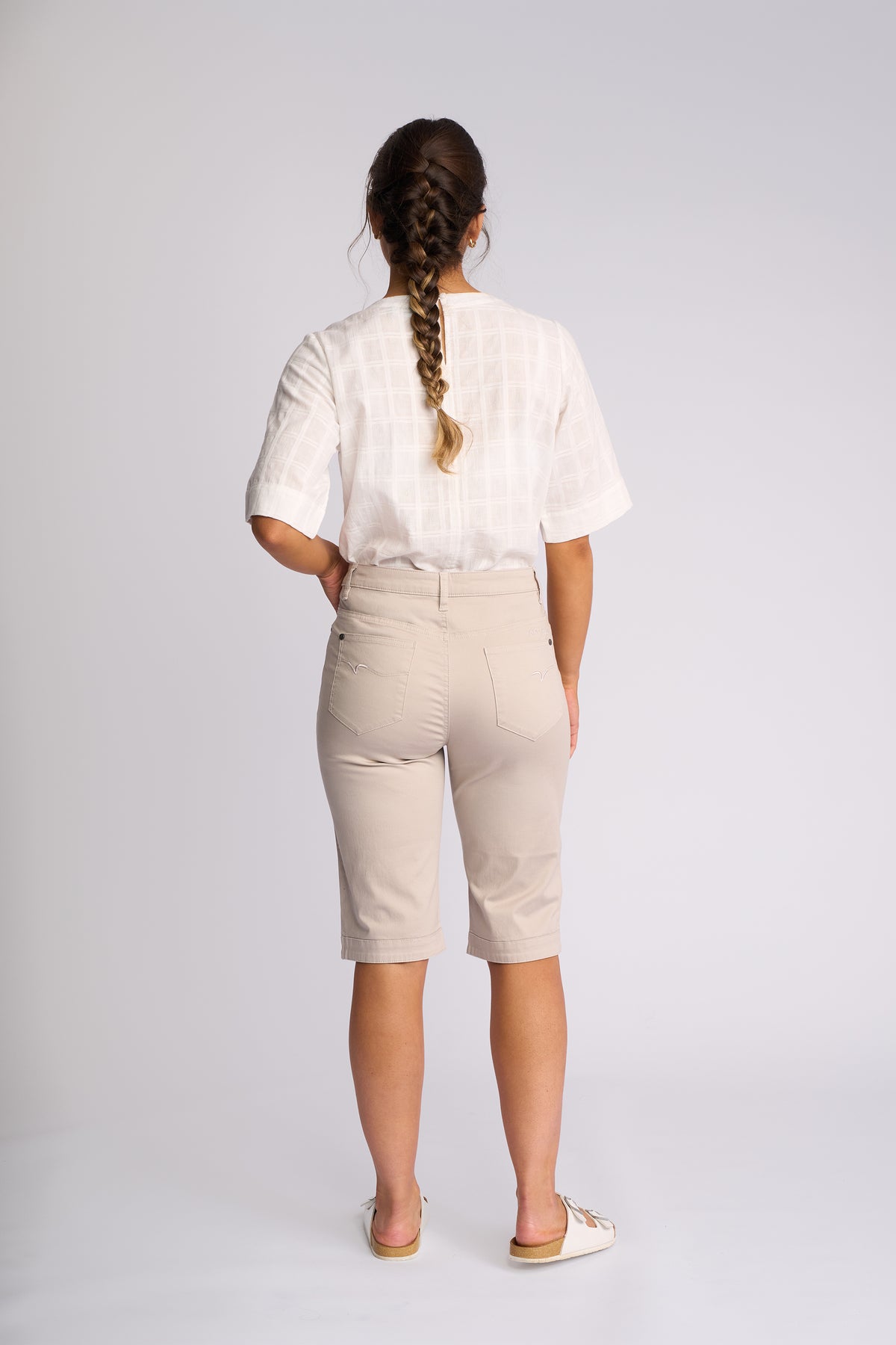 Vassalli Plain Straight Leg Short - Pumice
