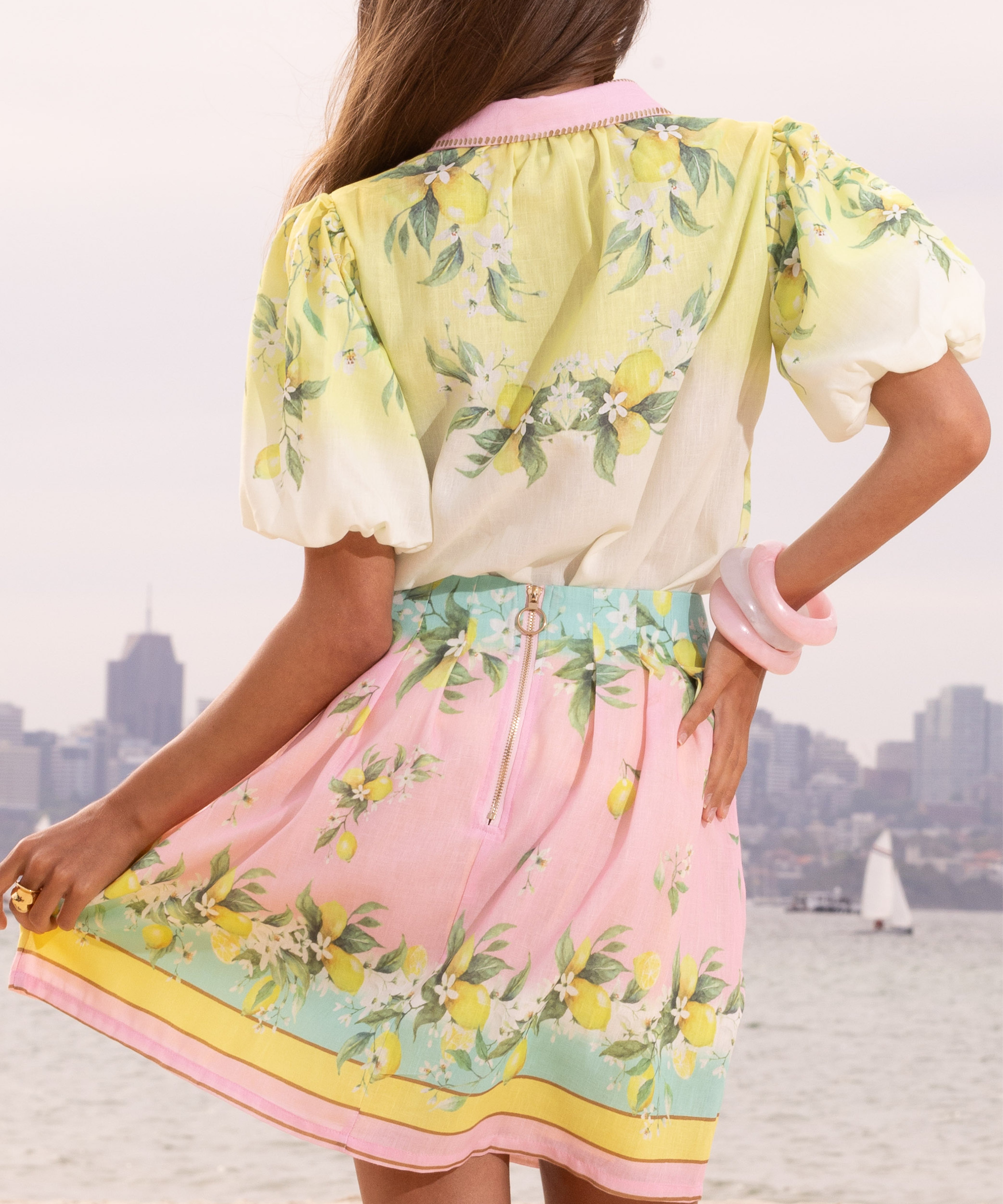 Mia Milani Lemoncello Blouse