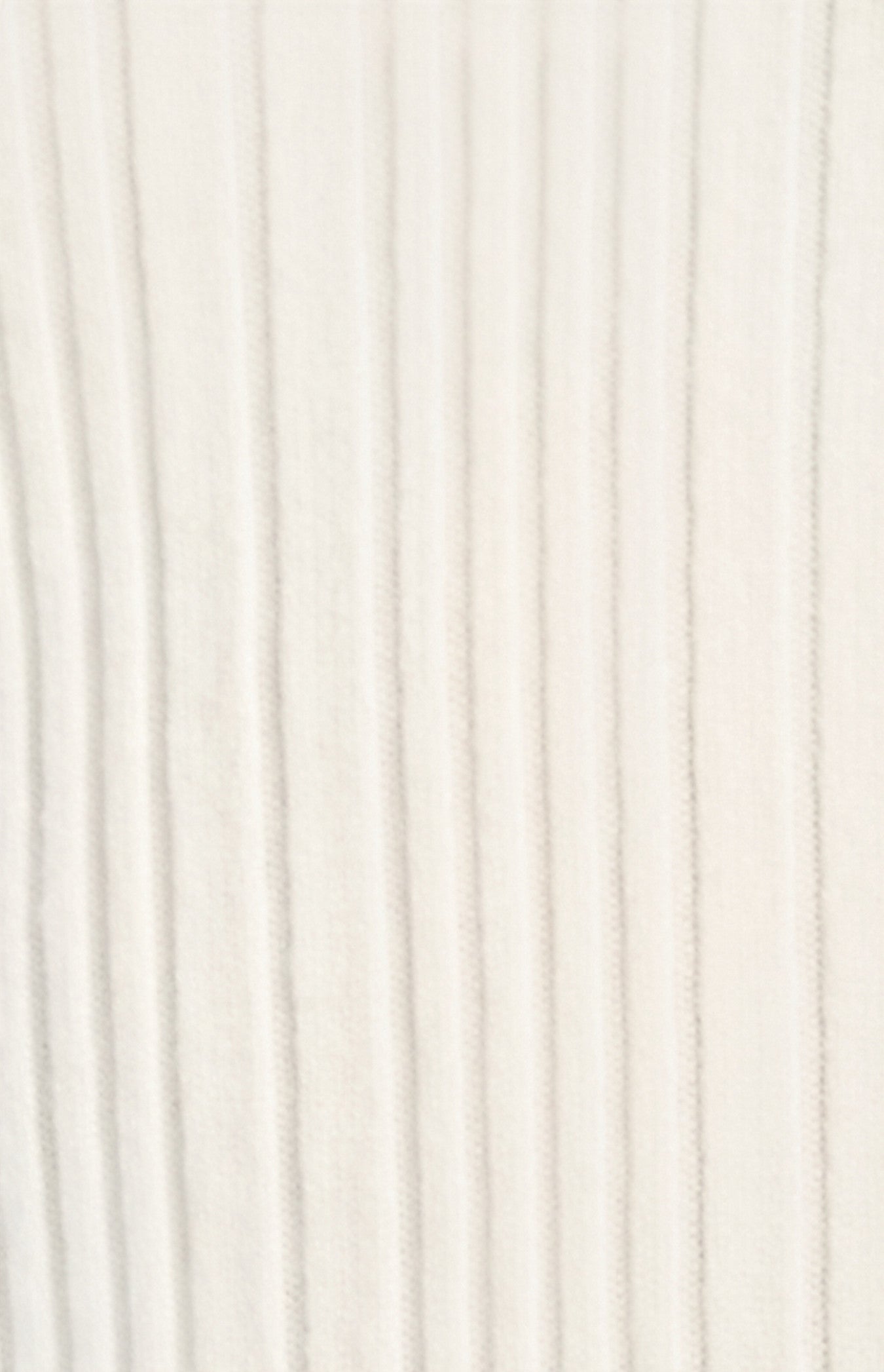 Style State Off Shoulder Unbuttoned Neckline Detail Knit - White