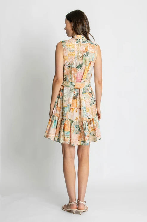 Kachel Aurora Mini Dress - Malibu
