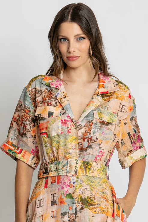 Kachel Charlie Maxi Dress - Capri
