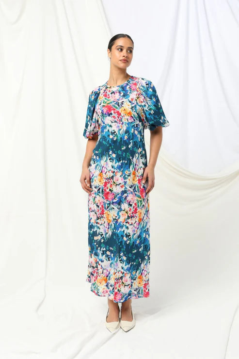 Kachel Chelsea Maxi Dress - Midnight Petal