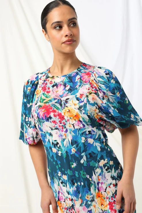 Kachel Chelsea Maxi Dress - Midnight Petal