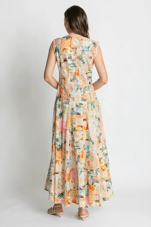 Kachel Gia Maxi Dress - Malibu